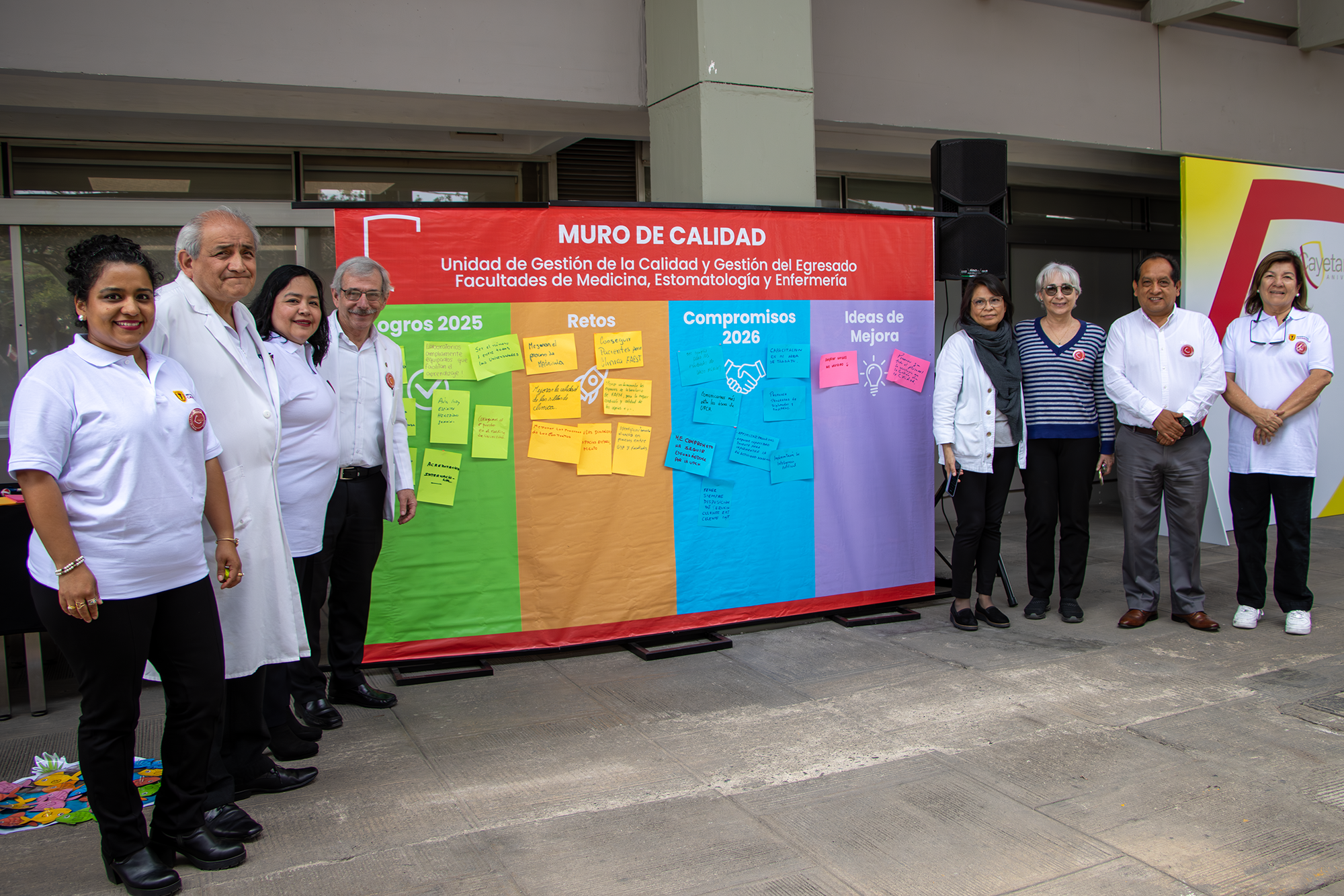 La Unidad de Gestión de la Calidad y Gestión del Egresado de la FAMEE desarrolló actividades durante la Semana de la Calidad UPCH